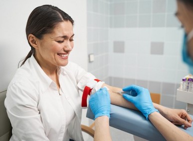 História dos exames de sangue